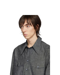 Lemaire Grey Western Shirt