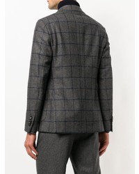 Lardini Checked Tailored Blazer