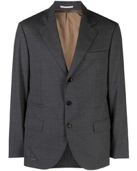 Brunello Cucinelli Fine Check Tailored Blazer
