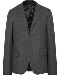 Acne Studios Grey Orleans Prince Of Wales Checked Woven Suit Jacket