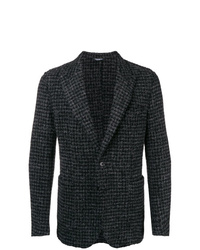 Dolce & Gabbana Knitted Check Jacket