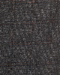Kiton Windowpane Cashmere Silk Linen Sport Coat Graycamel