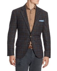 Brunello Cucinelli Windowpane Suit Jacket