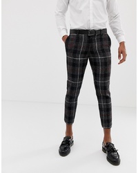 Twisted Tailor Harris Tweed Cropped Trousers