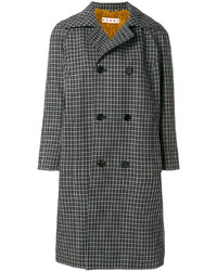 Marni Checked Double Breasted Coat