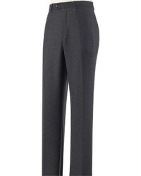 Jos. A. Bank Signature Tailored Fit Box Check Plain Front Trousers