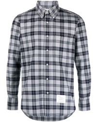 Thom Browne Checked Flannel Shirt