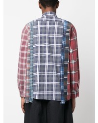 Needles Patchwork Assorted Check Flannel Shirt