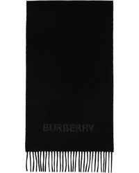 Burberry Gray Black Vintage Check Scarf