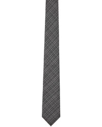 Tom Ford Grey Check Jacquard Classic Tie