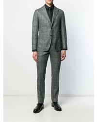 Tagliatore Plaid Two Piece Suit