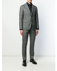 Tagliatore Plaid Two Piece Suit