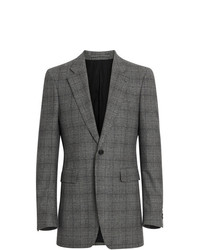Burberry Slim Fit Prince Of Wales Check Wool Tailored Jacket