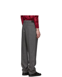 Maison Margiela Grey Check Vintage Chino Trousers