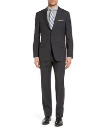 Hickey Freeman Beacon Classic Fit Check Wool Suit