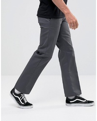 Dickies 873 Work Pant Chino In Straight Fit In Grey