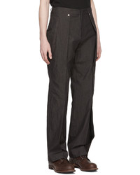 Andersson Bell Black Cotton Trousers