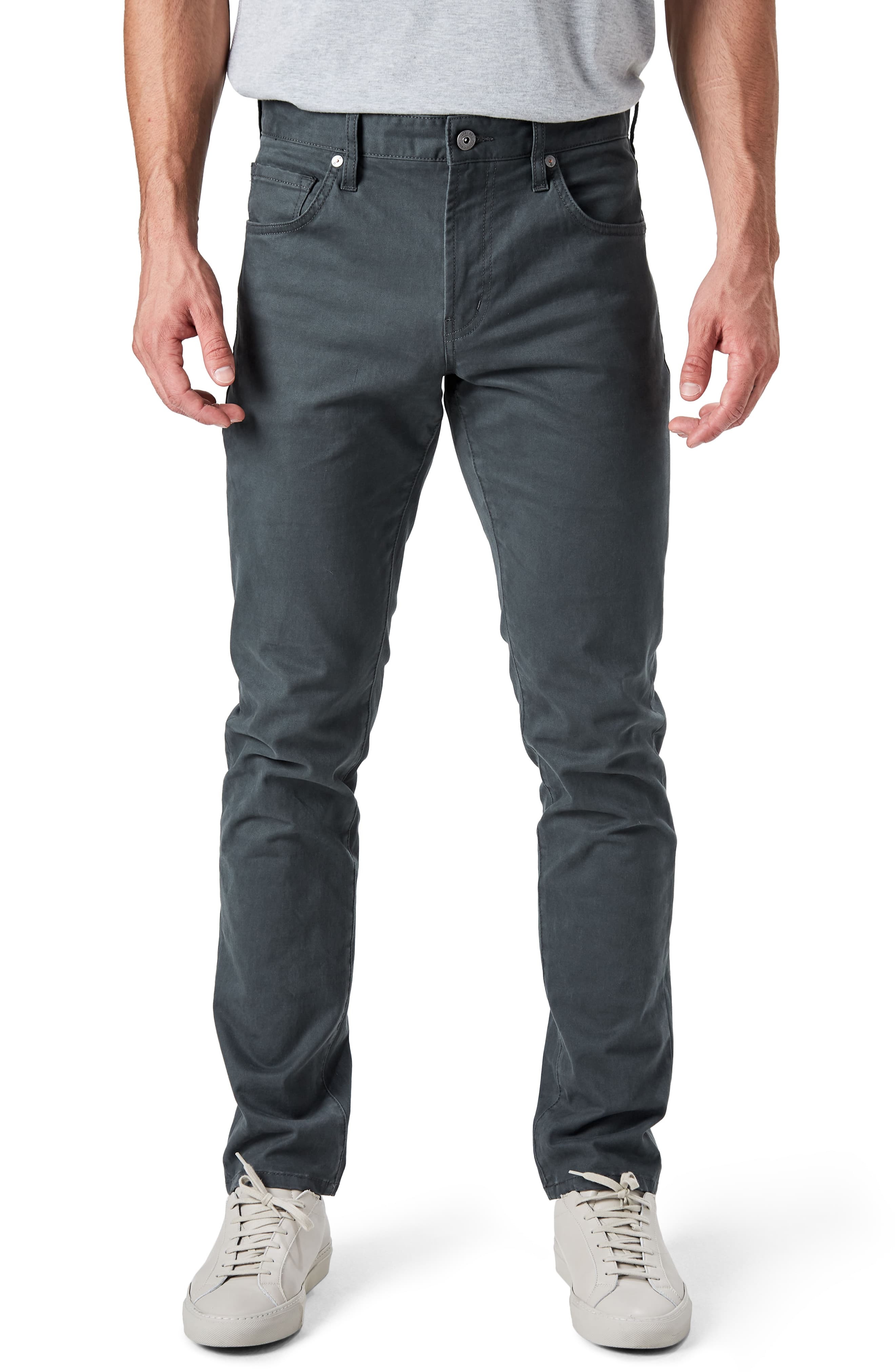 7 Diamonds Brushed Twill Slim Straight Leg Five Pocket Pants, $52 ...