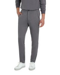 Bugatchi Comfort Stretch Cotton Pants In Charcoal At Nordstrom