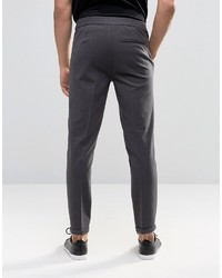 Lindbergh Cropped Casual Pant In Gray