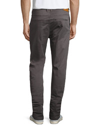 Wesc Eddy Chino Relaxed Pants Plum Gray