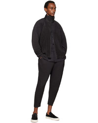 Homme Plissé Issey Miyake Gray Arc Trousers