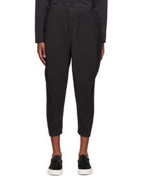 Homme Plissé Issey Miyake Gray Arc Trousers