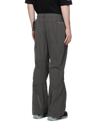 C2h4 Gray Stereoscopic Trousers