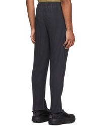 Homme Plissé Issey Miyake Gray Tailored Pleats 1 Trousers