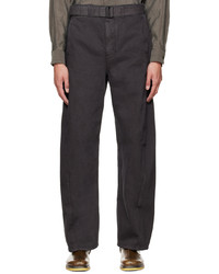 Lemaire Gray Twisted Jeans