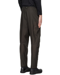 And Wander Gray Zip Vent Trousers