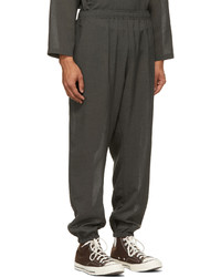 The Conspires Grey Boyled Rl Trousers