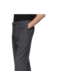 Prada Grey Classic Fit Trousers