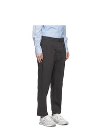 Comme des Garcons Homme Grey Gart Dyed Chino Trousers