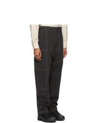 Jacquemus Grey Le Pantalon Felix Trousers
