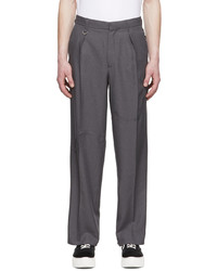Undercoverism Grey Polyester Trousers