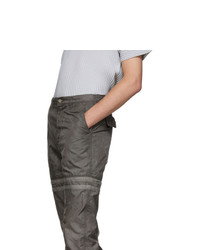 Kanghyuk Grey Readymade Airbag Oil Washed Trousers