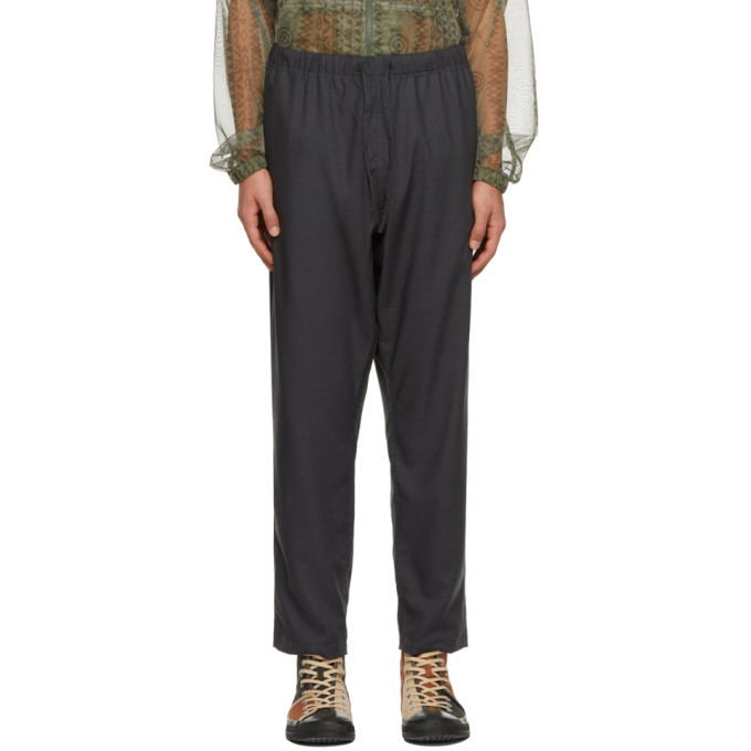 South2 West8 Grey String Trousers, $129 | SSENSE | Lookastic