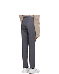 Acne Studios Grey Twill Slim Fit Chino Trousers