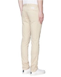 Paul Smith Jeans Dot Jacquard Slim Fit Twill Chinos