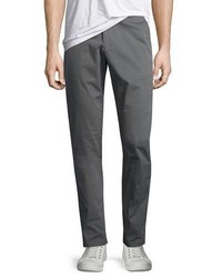 Theory Myles Nz Whitten Casual Pants Charcoal