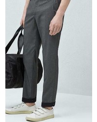 Mango Outlet Pleated Crop Chinos