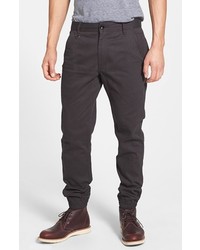 PUBLISH BRAND Tailored Fit Jogger Chinos Charcoal 38