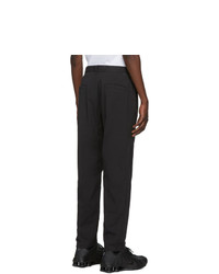 Stone Island Shadow Project Shadow Project Black Twill Trousers
