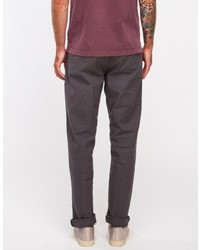 Smart Chino In Charcoal