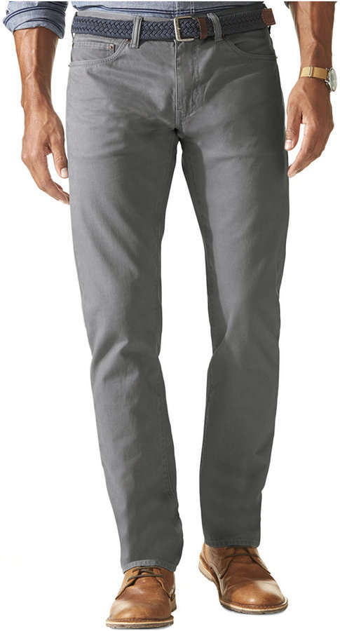 Dockers Stretch Slim Fit Cut Sateen Pants D1, $64 | Macy's |