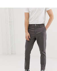 Noak Tapered Chinos In Grey