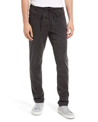 Cotton Citizen The Simon Sa Pants In Charcoal At Nordstrom