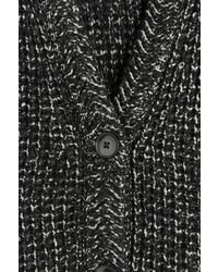 Closed Chunky Cardigan With Wool