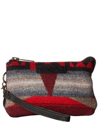 Pendleton Three Pocket Keeper Clutch Handbags
